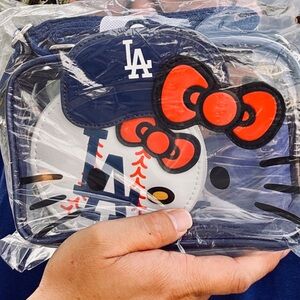 Hello Kitty Kids Bag Set - Navy and Red